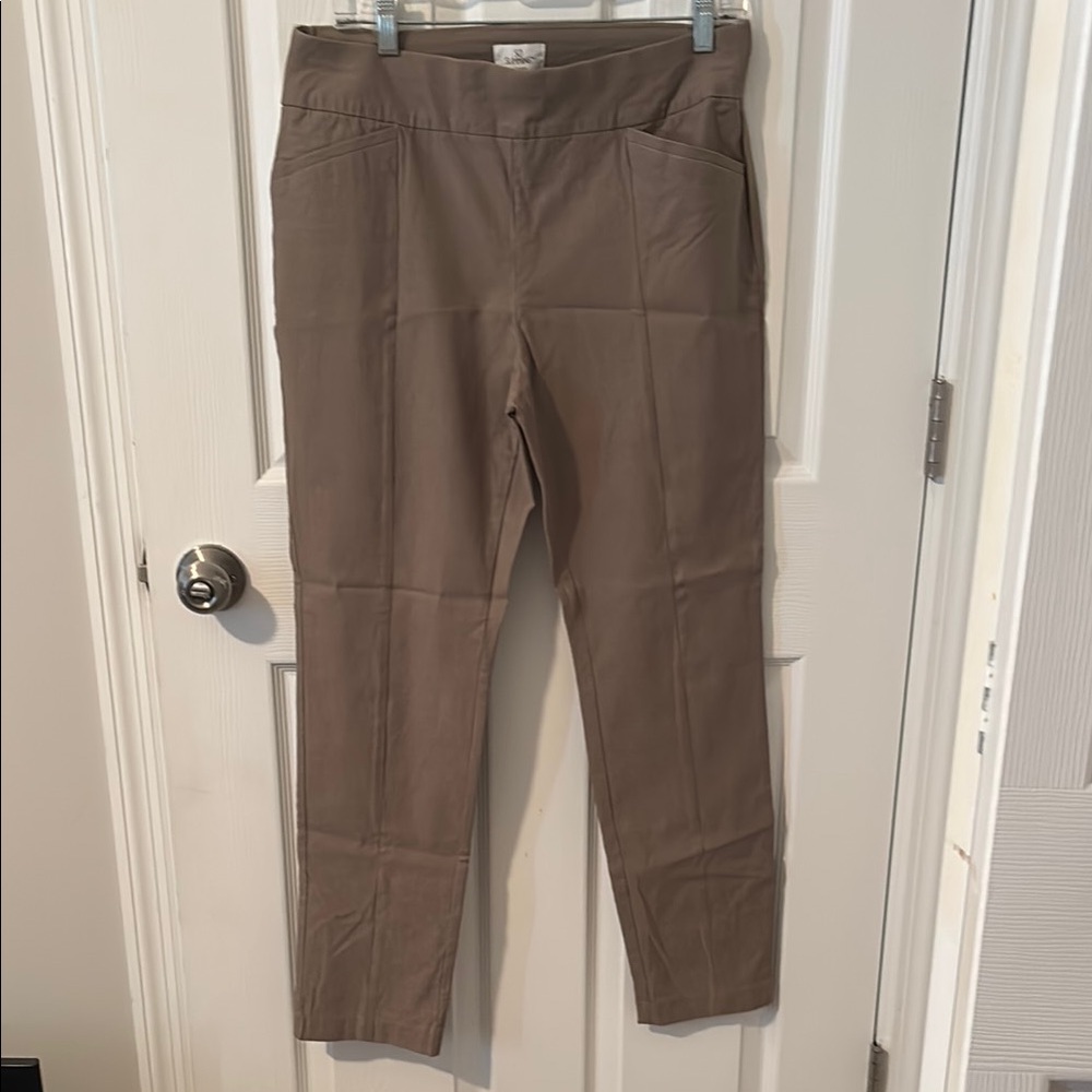 Tan Chinos Straight Leg Lightweight